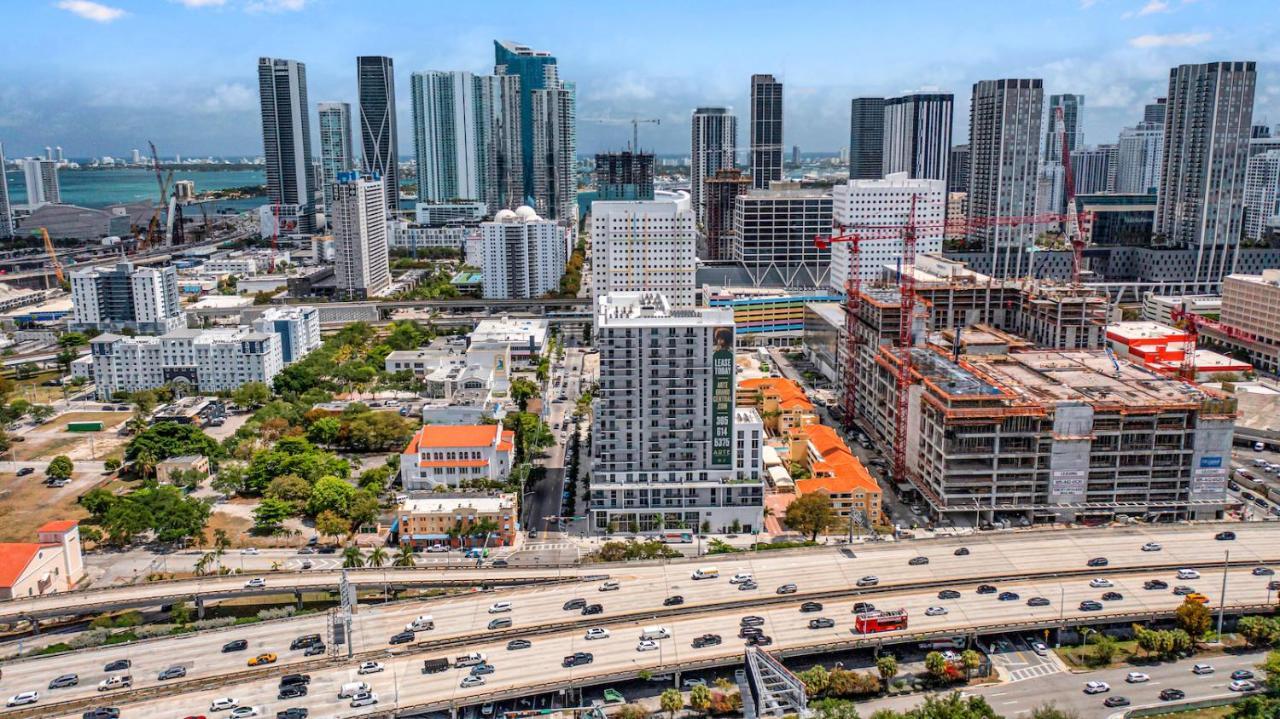 Modern Unit In Downtown Miami With Free Parking Apartman Kültér fotó