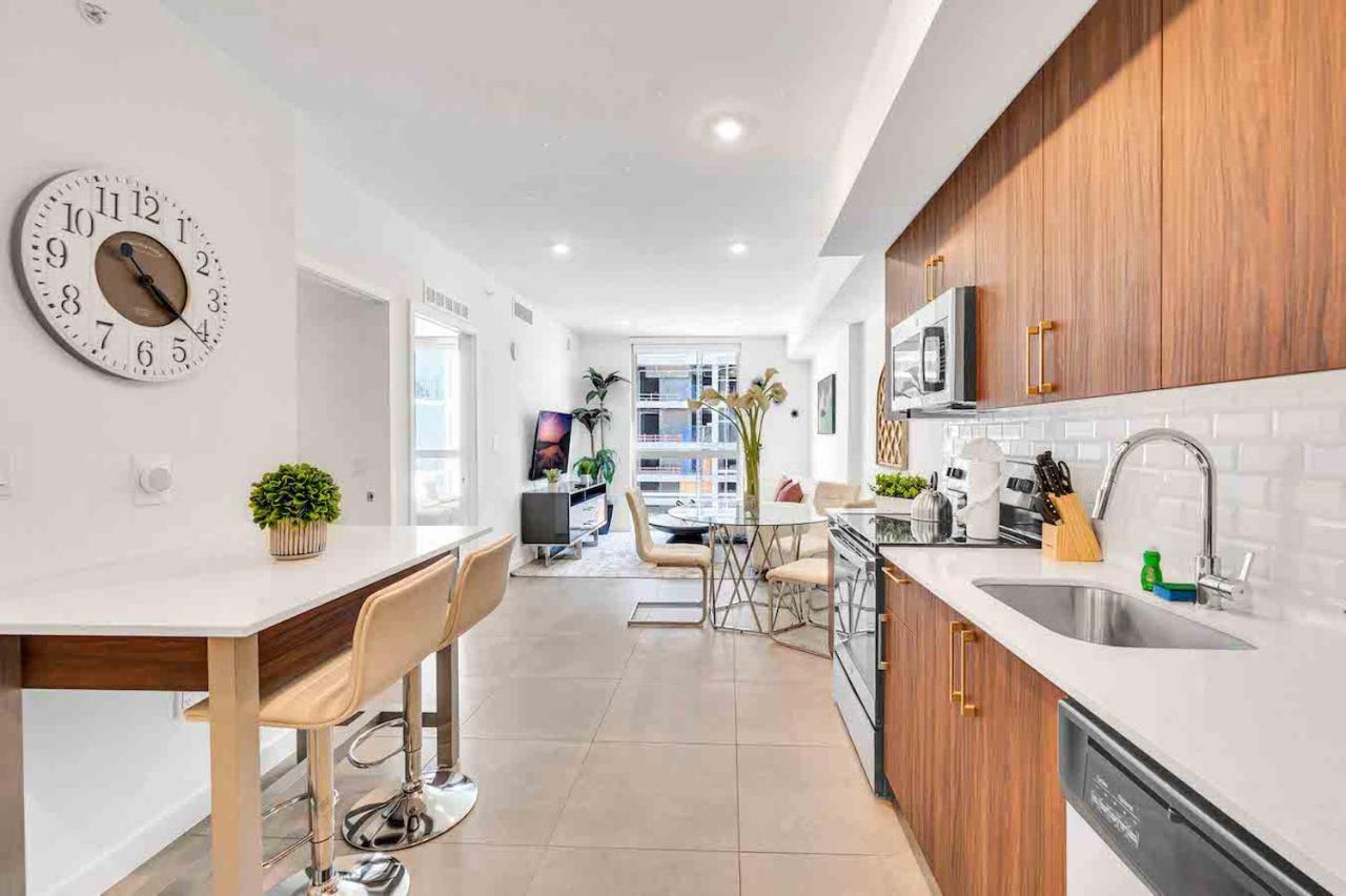 Modern Unit In Downtown Miami With Free Parking Apartman Kültér fotó